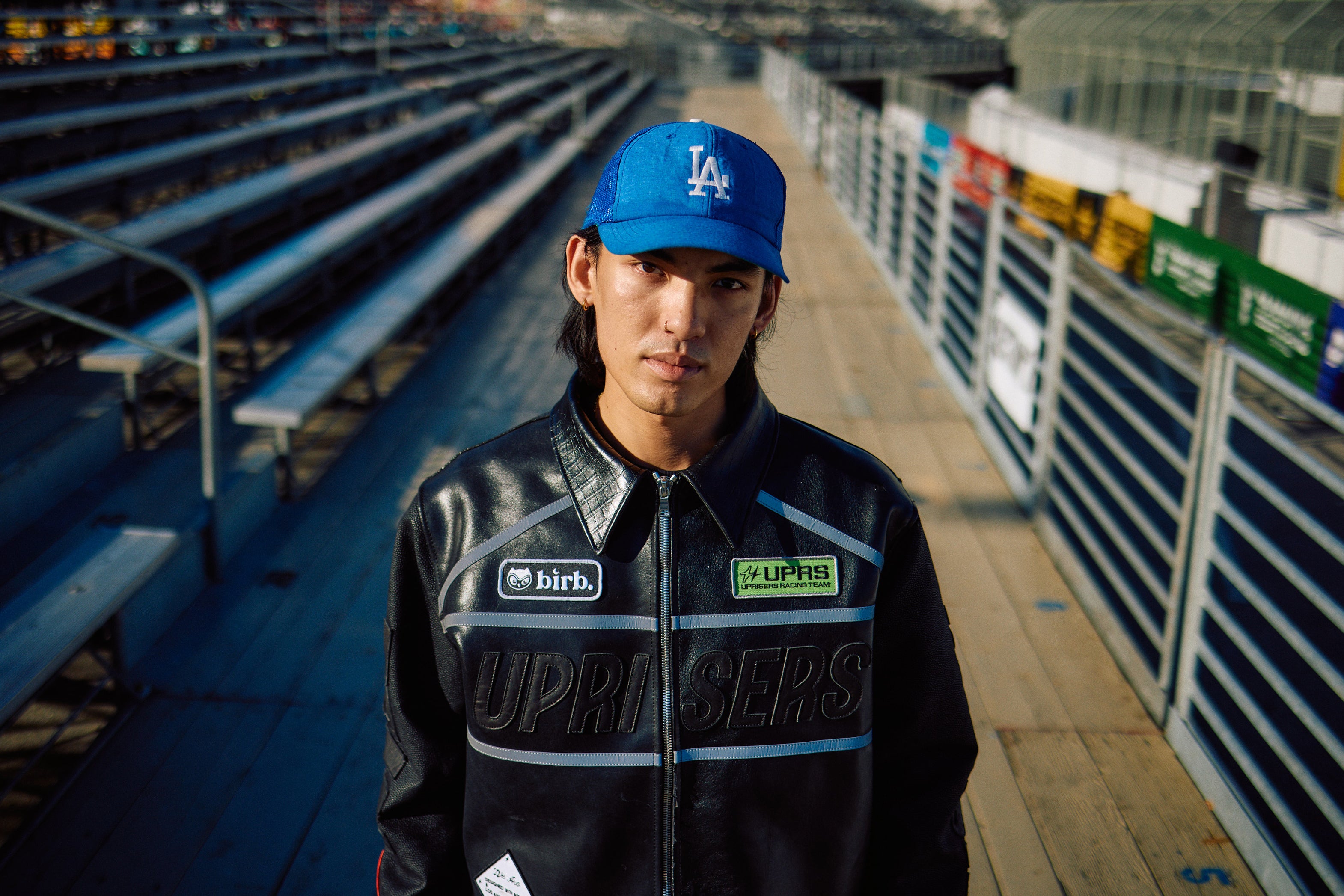 UPRISERS LAB x BIRB Leather Jacket