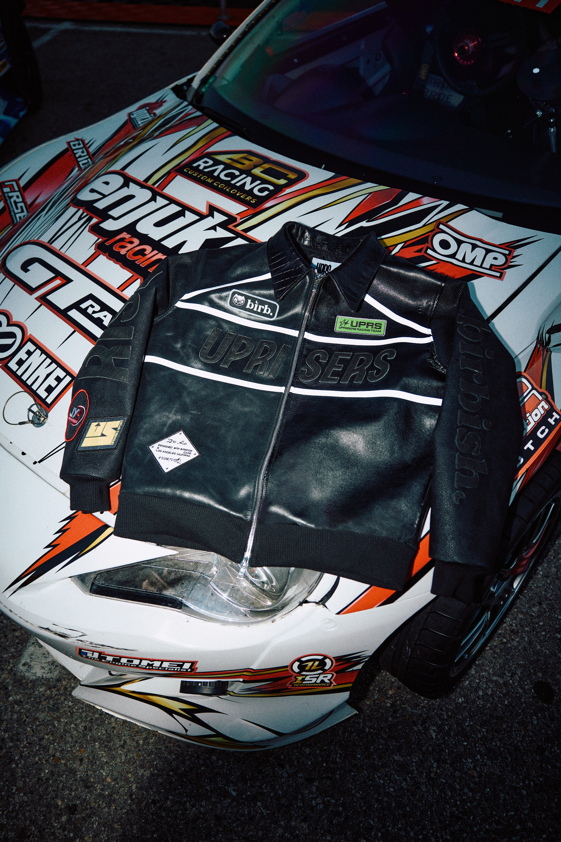 UPRISERS LAB x BIRB Leather Jacket