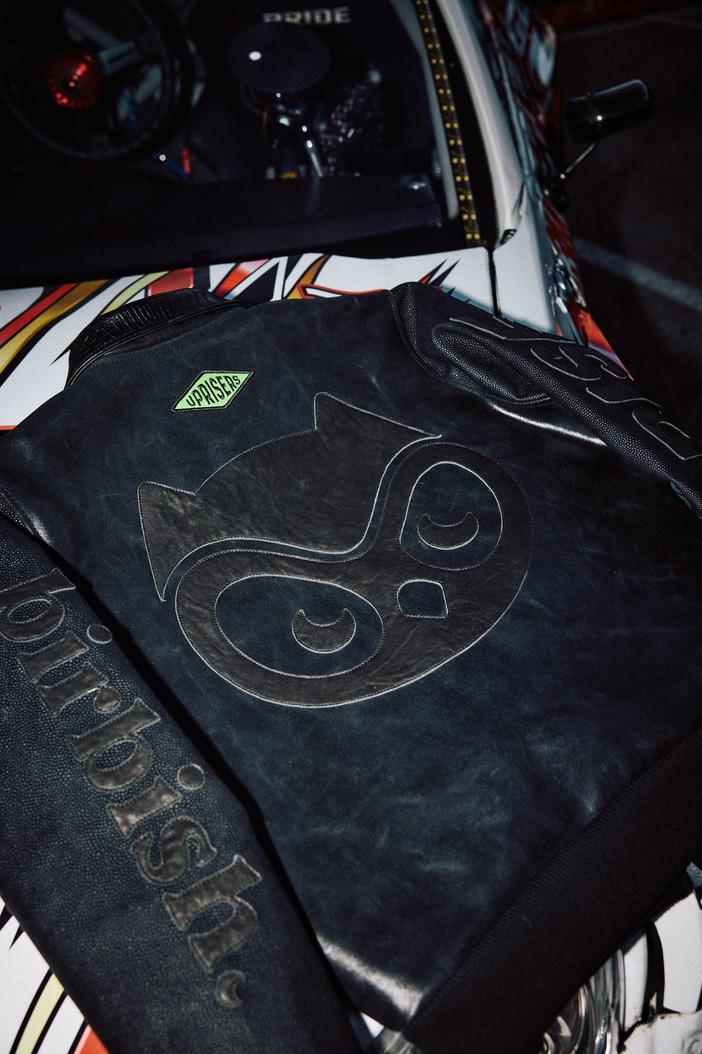 UPRISERS LAB x BIRB Leather Jacket