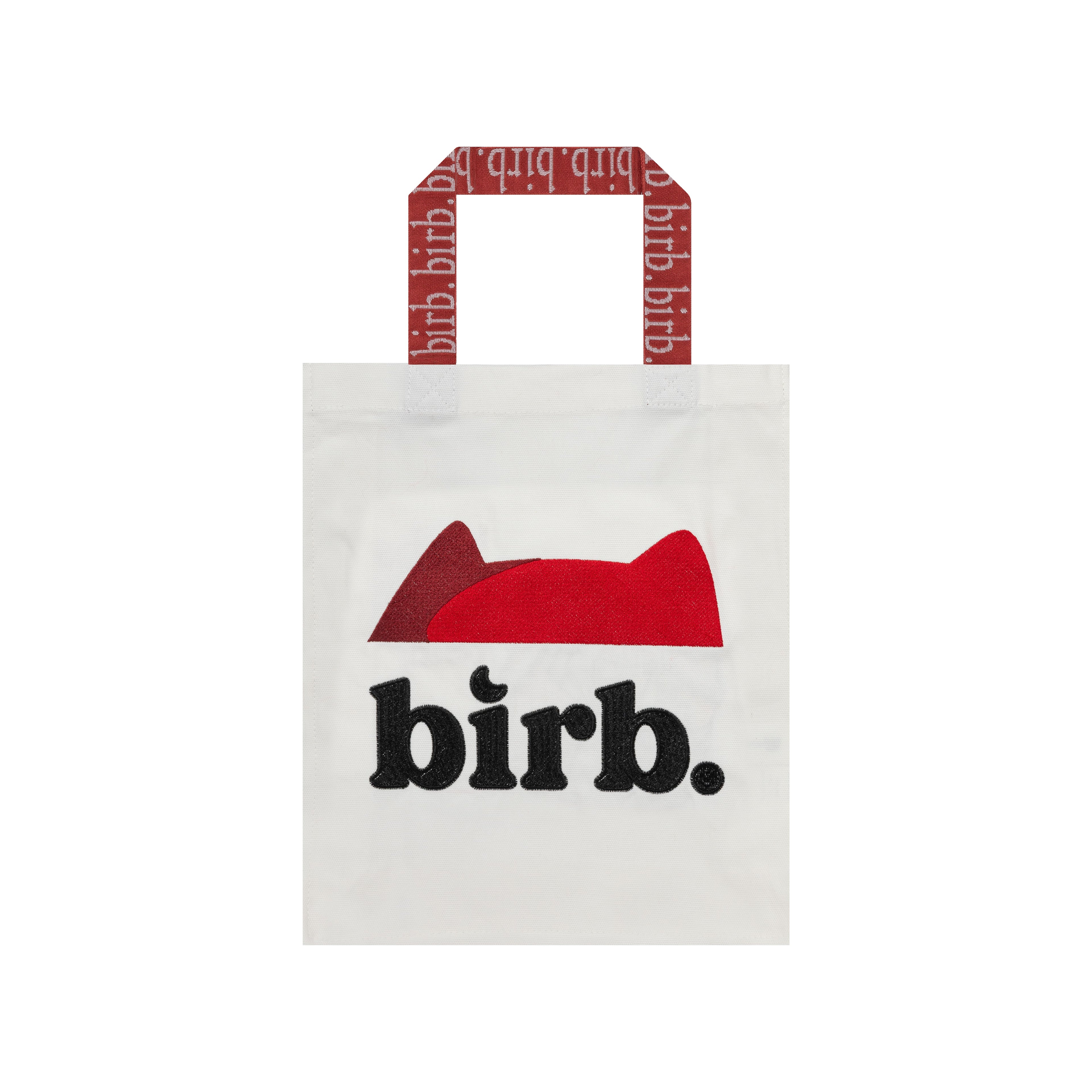 birb Tote Bag in White