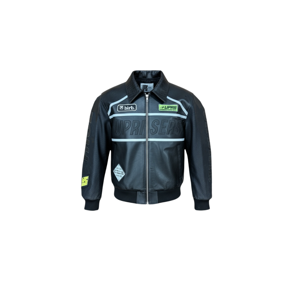UPRISERS LAB x BIRB Leather Jacket