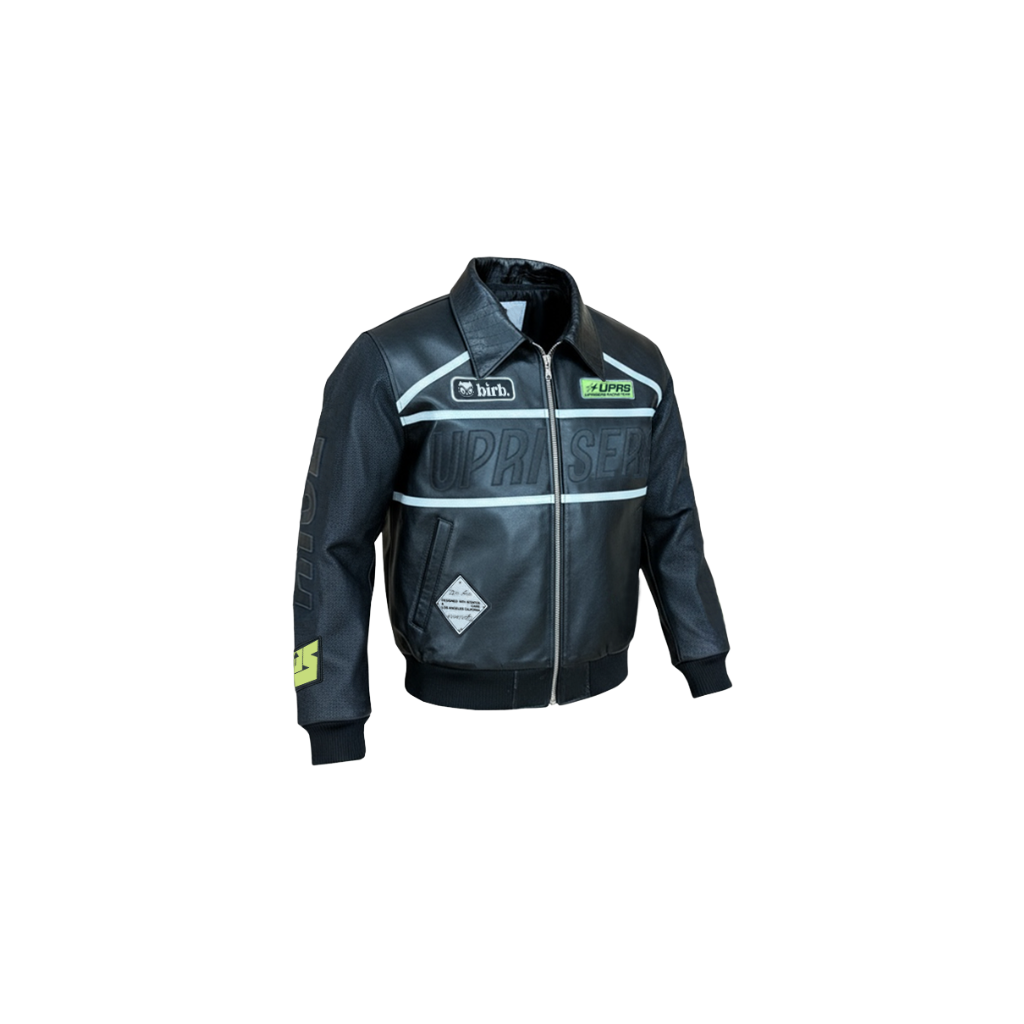 UPRISERS LAB x BIRB Leather Jacket