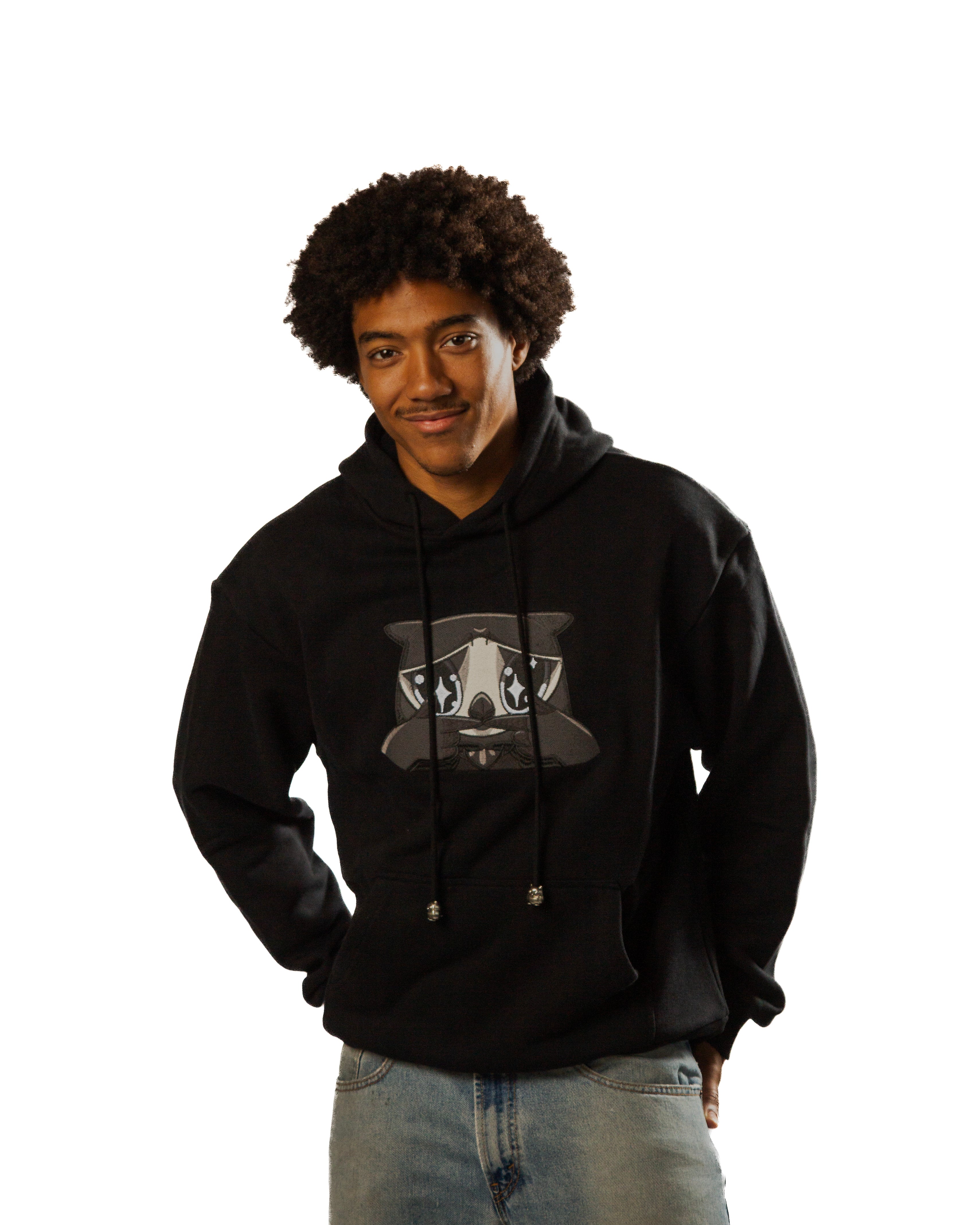 birb Hoodie in Black