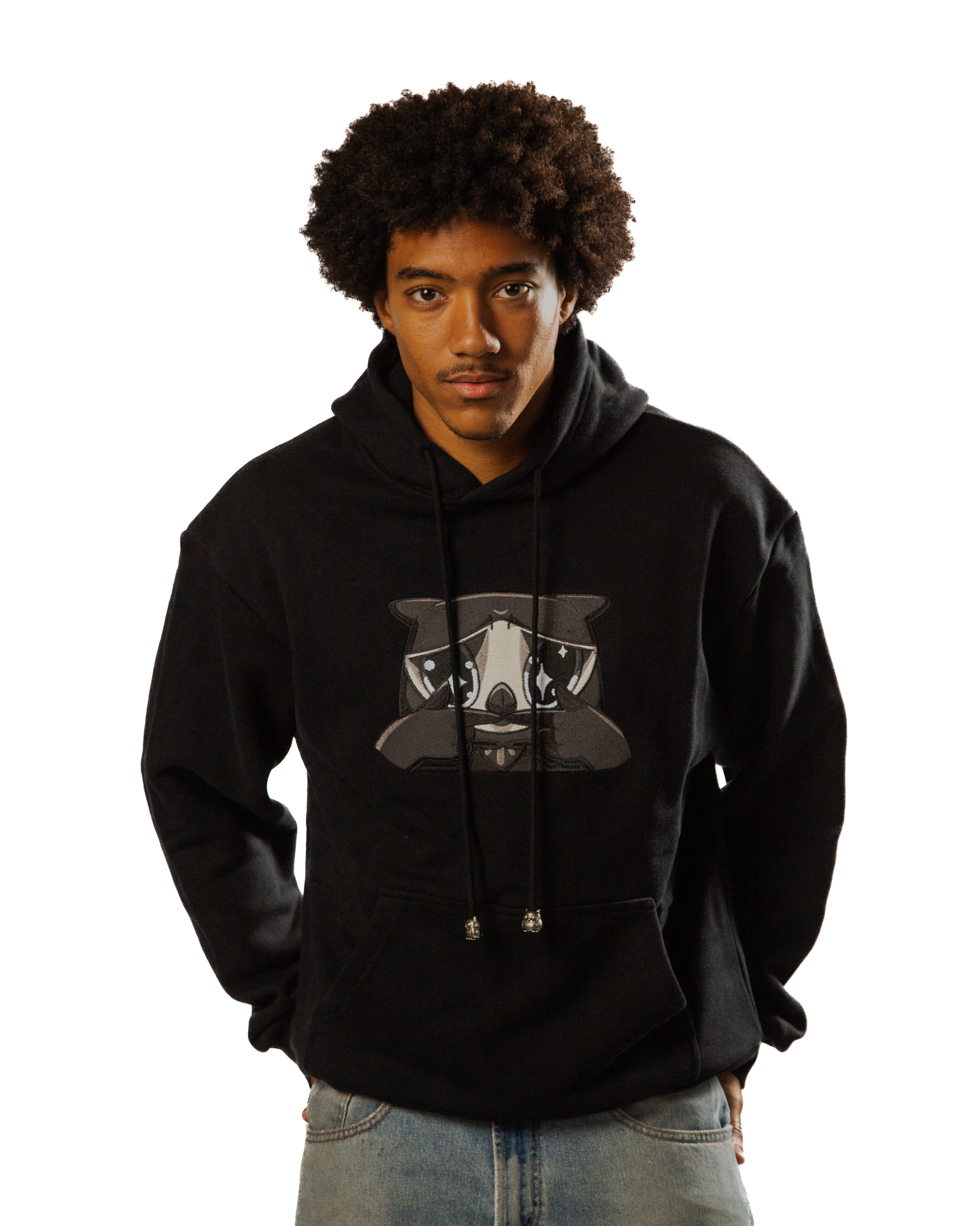 birb Hoodie in Black