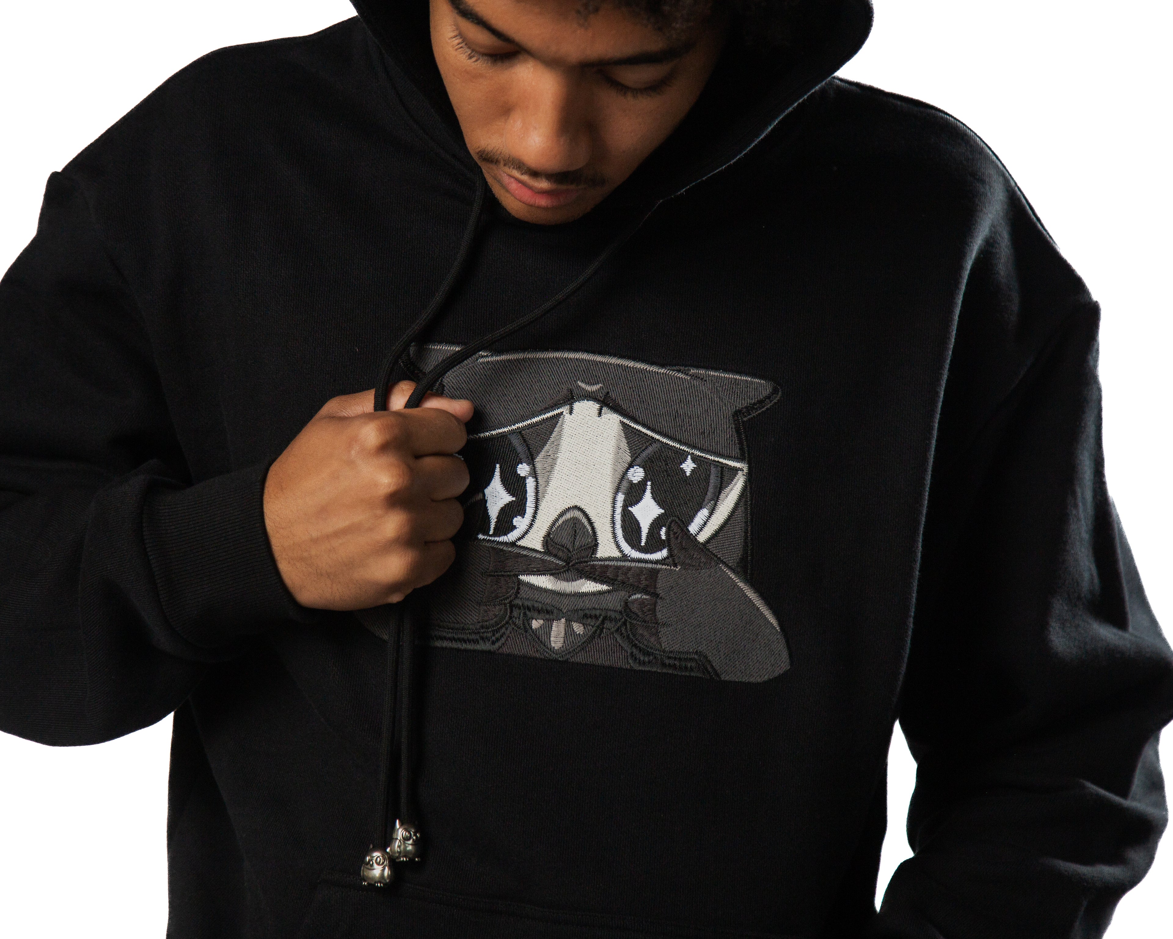 birb Hoodie in Black